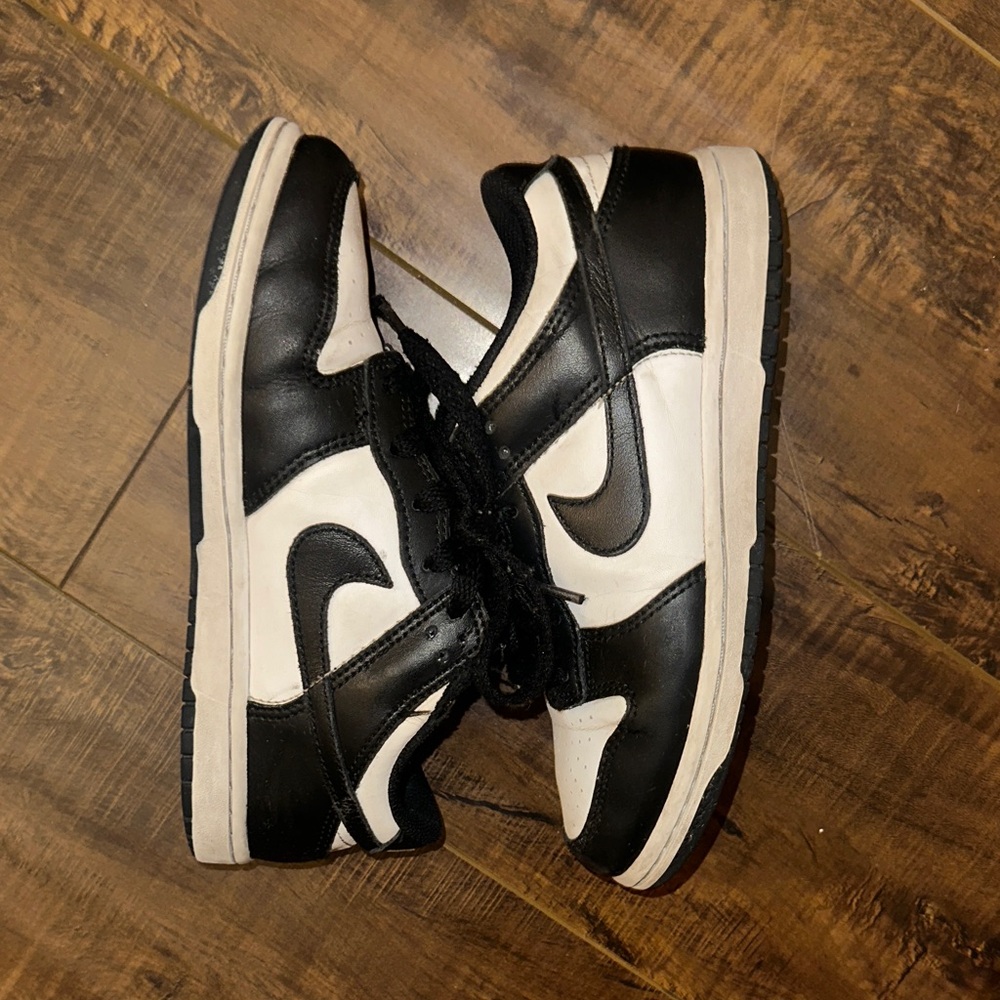 Nike Black and White Low-Top Sneakers